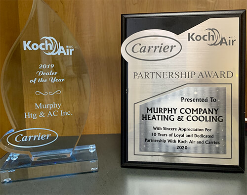 Murphy Company Heating and Cooling Award