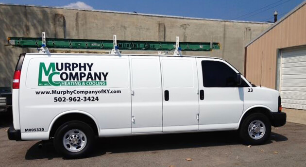 Murphy Company Heating and Cooling Van